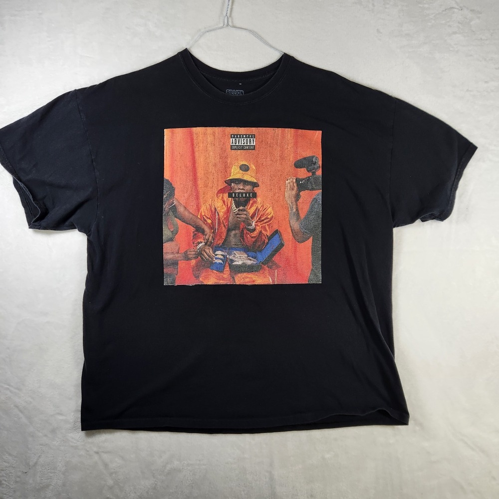 Billion Dollar Baby‎ DaBaby Deluxe Album Cover Black T-Shirt Mens XX-Large